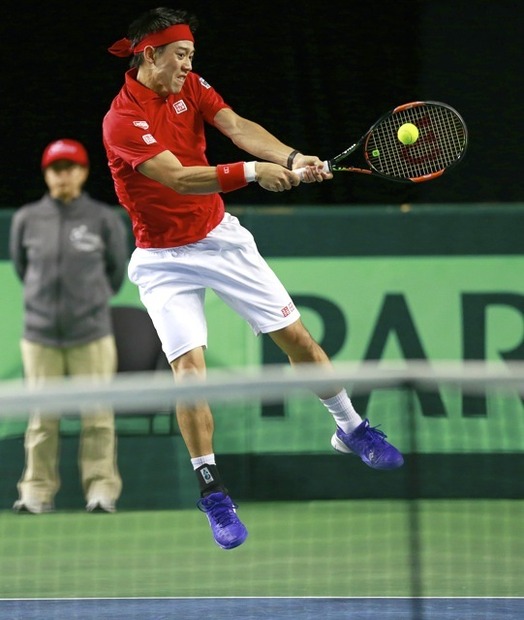 錦織選手　(c) Getty Images