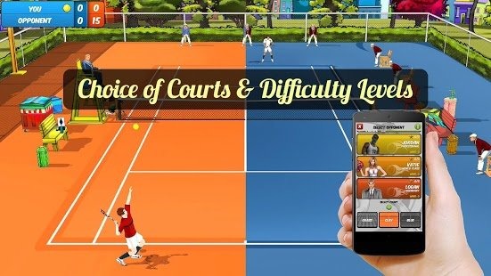スマホをWiiリモコンのように使ってプレイするAndroidアプリ『Motion Tennis Cast』登場