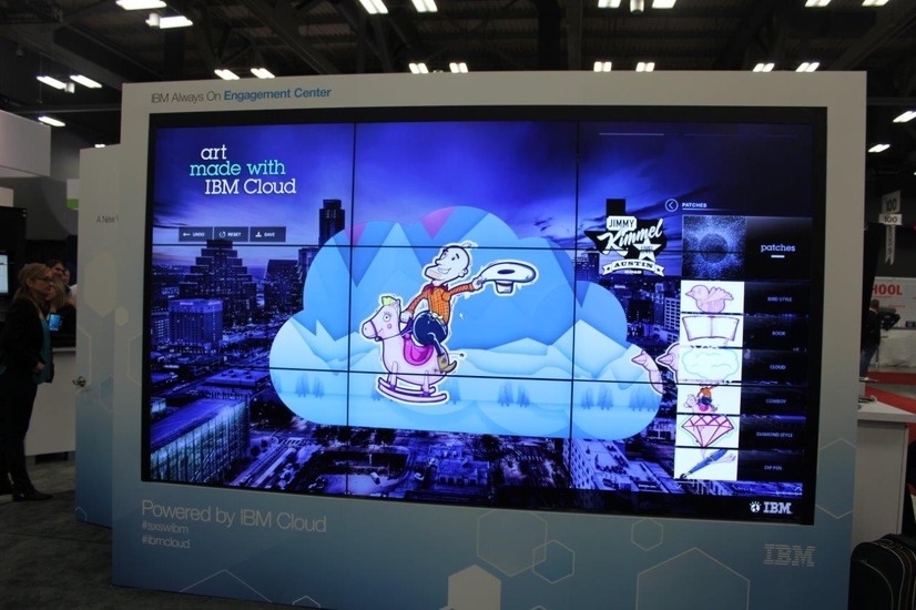 IBM urban Art Cloudのデモ