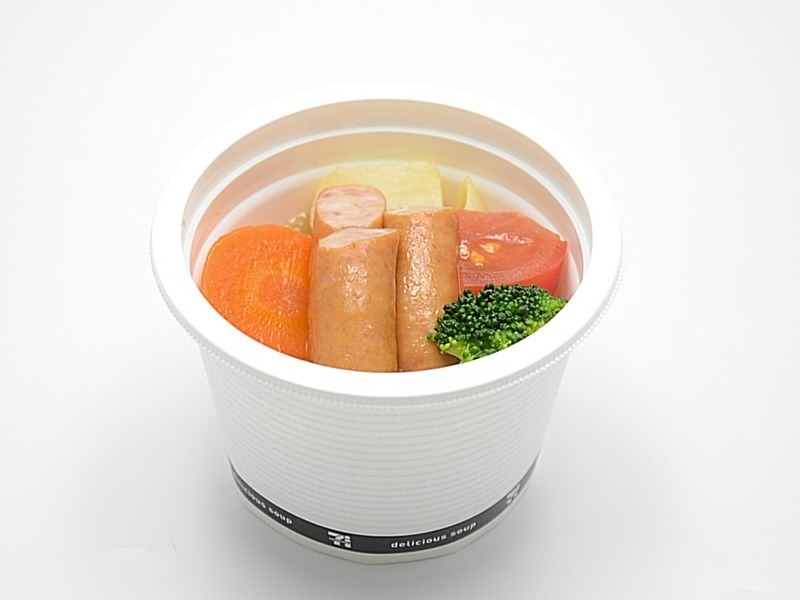 ごろごろ野菜とソーセージのポトフ