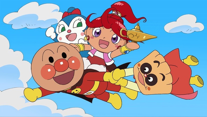 『それいけ！アンパンマン　ミージャと魔法のランプ』キャラクターたち