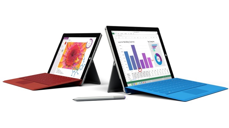 「Surface Pro 3」の下位モデルに当たる「Surface 3」。価格は499ドルから