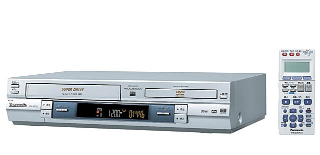 松下、30,000円前後のDVDプレーヤー一体型VHSビデオ