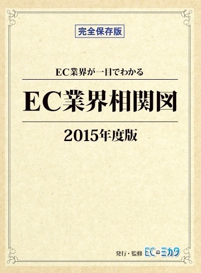 EC業界相関図2015年度版・表紙