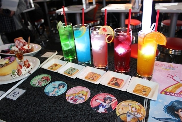 「美少女戦士セーラームーンCrystal」コラボカフェレポート　目でも耳でも楽しめる空間