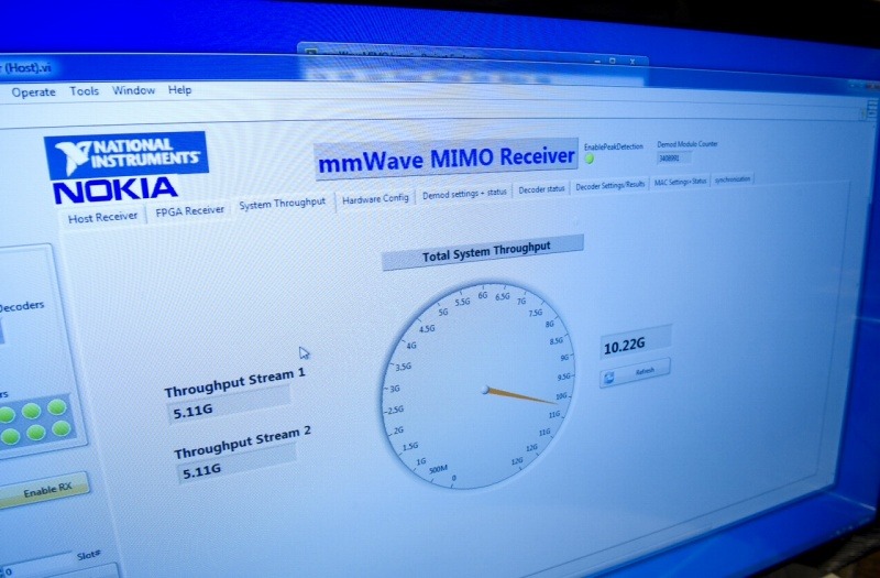 MIMOにより複数通信の干渉を避け、超低遅延を実現