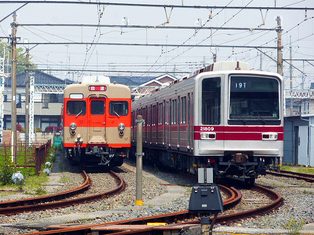 （北春日部南栗橋車両管区春日部支所、4月17日）