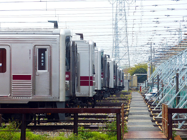 （北春日部南栗橋車両管区春日部支所、4月17日）