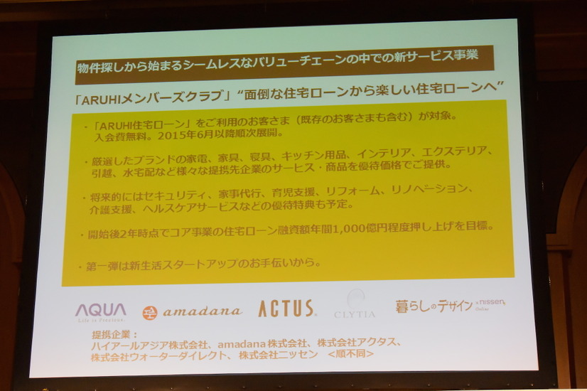 SBIモーゲージ、新社名「ARUHI」、新経営体制発表会