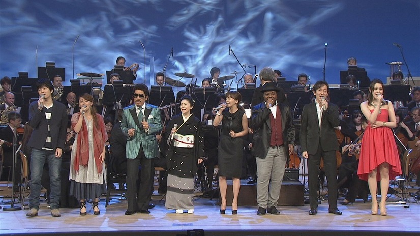NHK「歌謡チャリティーコンサート」、「レット・イット・ゴー～ありのままで～」をコーナー出演者全員で歌い上げる