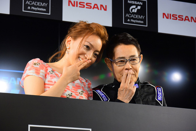 加藤茶、綾菜さん夫妻が挑戦！「GTアカデミー by 日産×プレイステーション 2015」開催発表会レポ