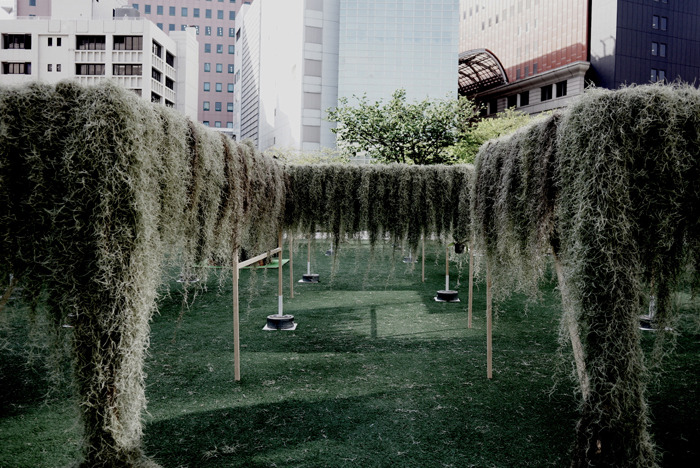 「グッデイ×西畠清順 WONDER PLANTS FESTIVAL」の一環としてオープンした「迷宮植物園」