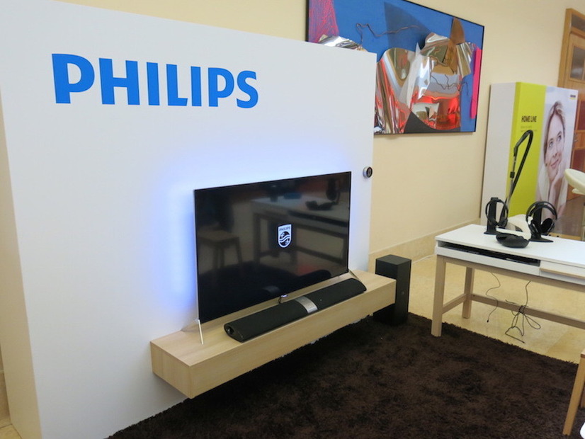 Philipsの製品展示ブース