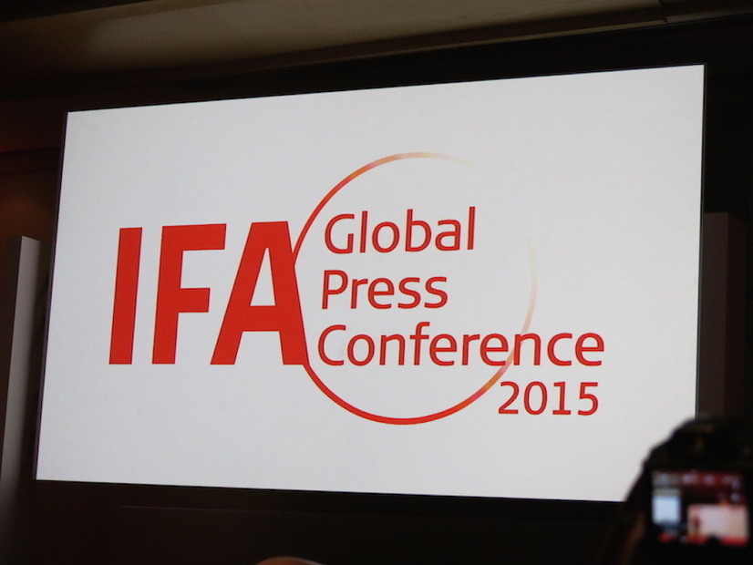 マルタで行われている「IFA 2015 Global Press Conference」（IFA2015 GPC）の会場の様子