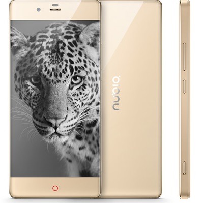 「Nubia Z9」ゴールドモデル