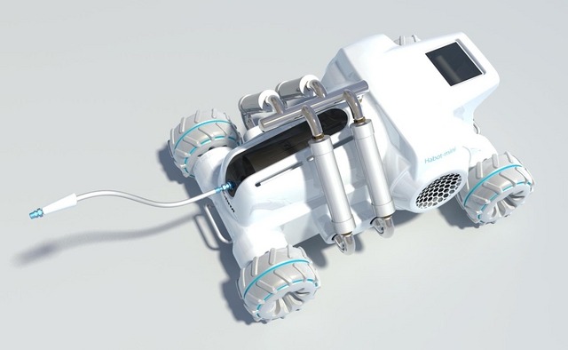 モリタの水を使わない消防車『Habot-mini（ハボットミニ）』