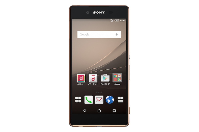 「Xperia Z4 SO-03G」コッパーモデル