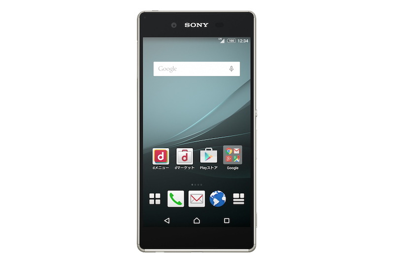 「Xperia Z4 SO-03G」アクアグリーンモデル