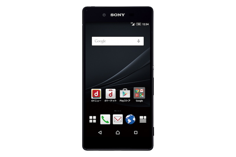 「Xperia Z4 SO-03G」ブラックモデル