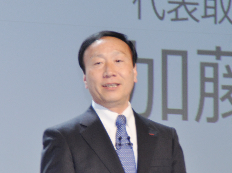 NTTドコモ　加藤社長