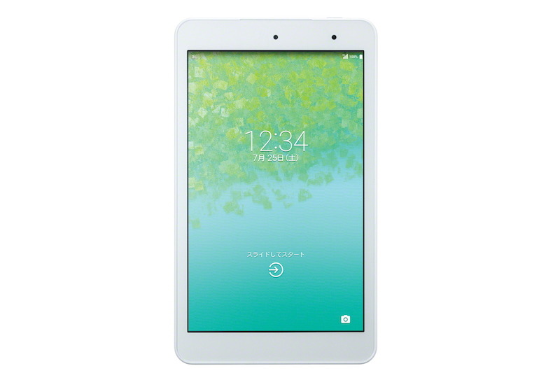 Android 5.1搭載のauオリジナル8型タブレット「Qua tab 01」