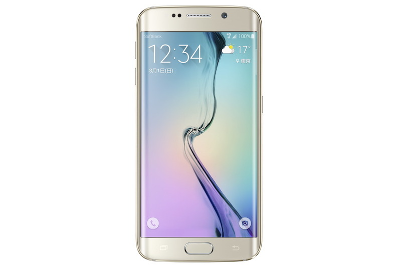 「Galaxy S6 edge」Gold Platinumモデル