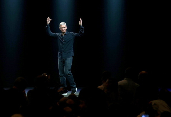 「WWDC 14」に登場したAppleのティム・クックCEO　(C) Getty Images