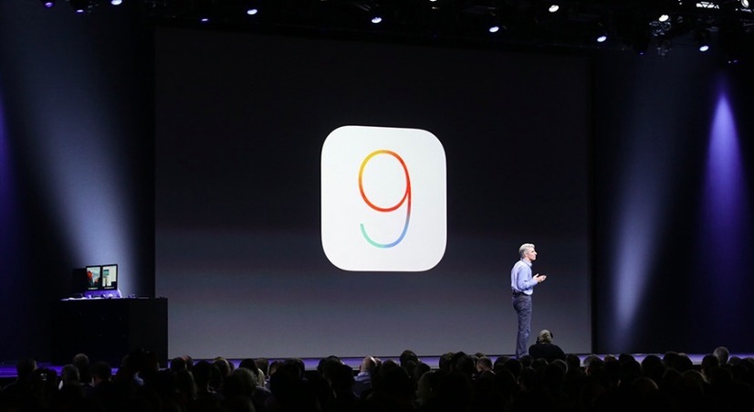 AppleはWWDC 15で「iOS 9」を発表（ライブ配信のキャプチャ）