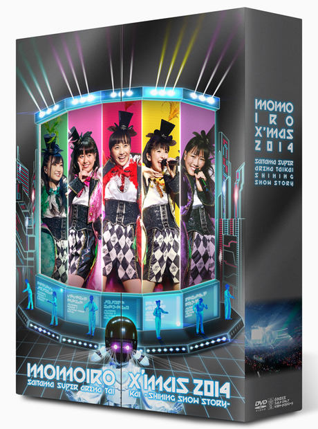 「ももいろクリスマス2014 さいたまスーパーアリーナ大会 ～Shining Snow Story～」LIVE Blu-ray & DVD：パッケージ画像