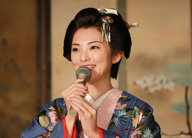 田中麗奈／「花燃ゆ」“奥御殿編”スタジオ取材会