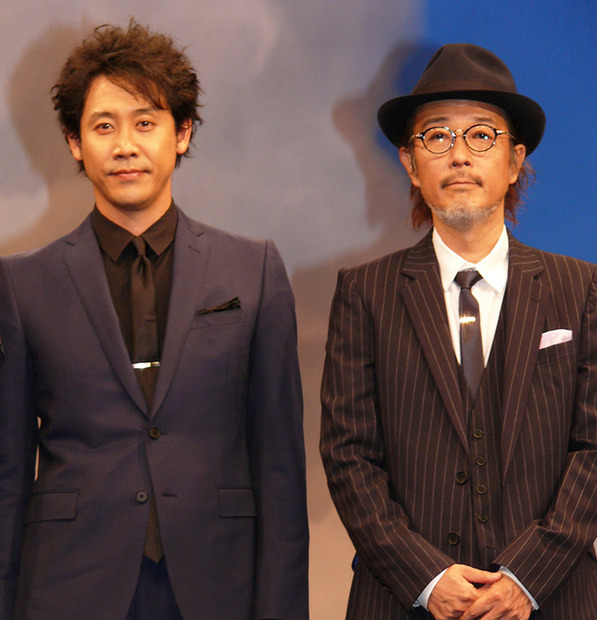 大泉洋、リリー・フランキー／『バケモノの子』完成披露会見