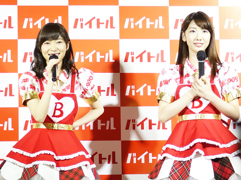 指原莉乃（HKT48）と柏木由紀（AKB48）