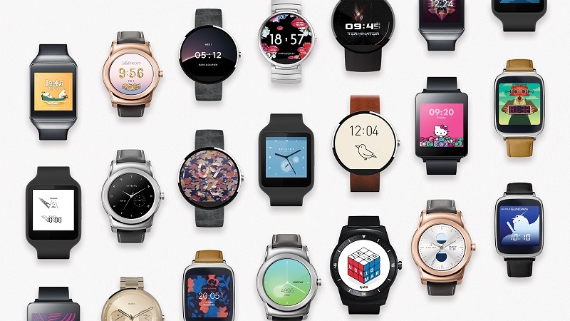 「Android Wear」搭載端末向けに追加されたウォッチフェイス