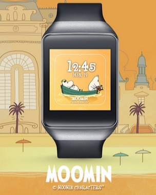 ムーミンがテーマの「Moomins Watch Face」
