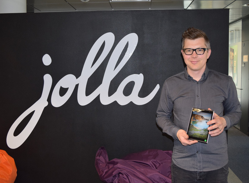 注目を浴びるフィンランドのベンチャー企業「Jolla（ヨーラ）」の本社を訪問。Juhani Lassila氏がインタビューに答えて