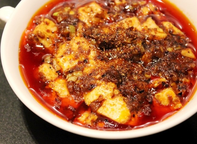 「szechwan restaurant 陳」で提供される、7,000円の特別ディナーコースの一品