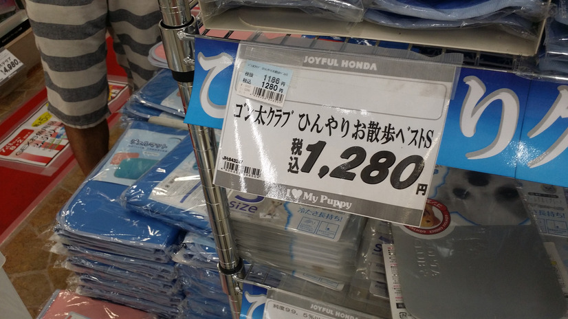 ペットも暑い!?　ペット用涼感グッズが続々店頭に！