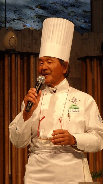 フレンチの鉄人・坂井宏行シェフ