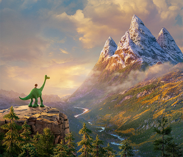 『アーロと少年』イメージ　／　(C) 2015 Disney/Pixar. All Rights Reserved.