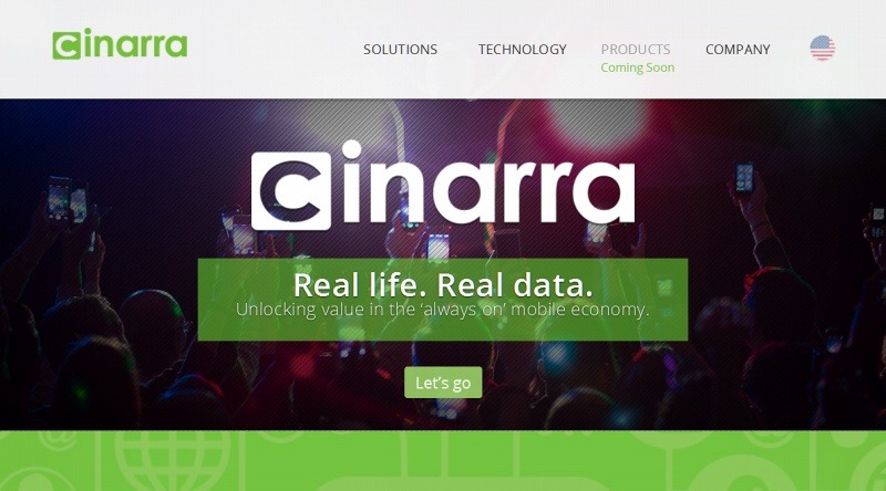 Cinarra Systemsサイト