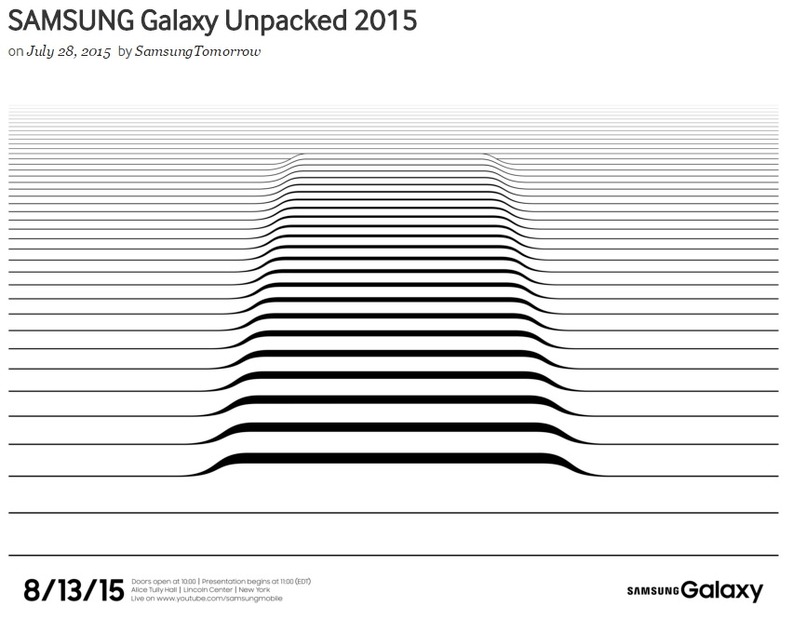 サムスンが8月13日に新モデル発表会「Samsung Galaxy Unpacked 2015」を開催する
