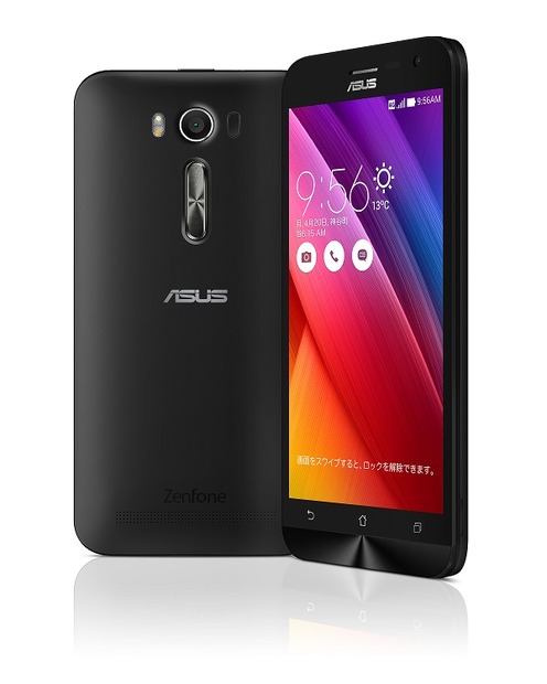 「ZenFone 2 Laser」ブラックモデル