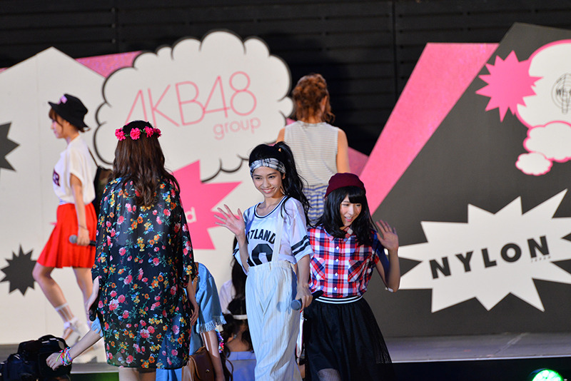 イベントに登場したAKB48メンバー