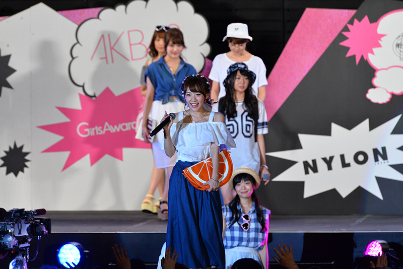 イベントに登場したAKB48メンバー
