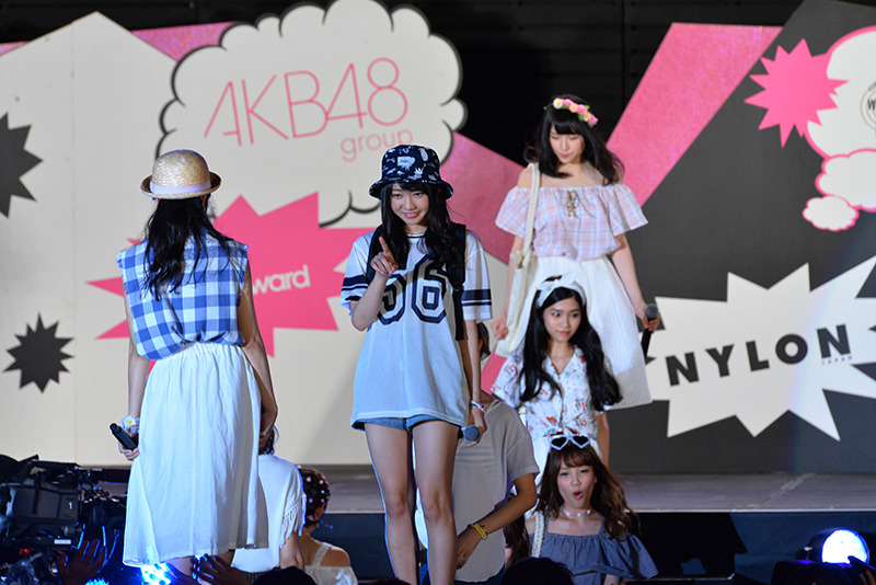 イベントに登場したAKB48メンバー