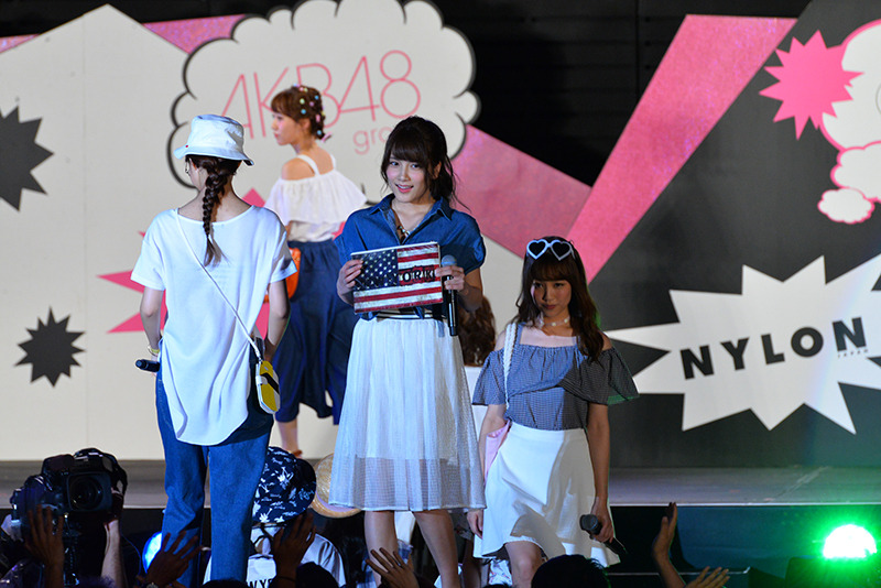 イベントに登場したAKB48メンバー