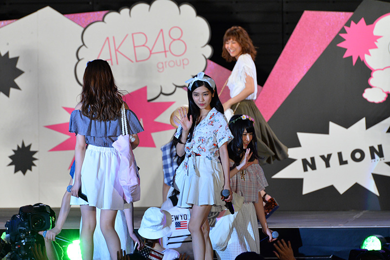 イベントに登場したAKB48メンバー