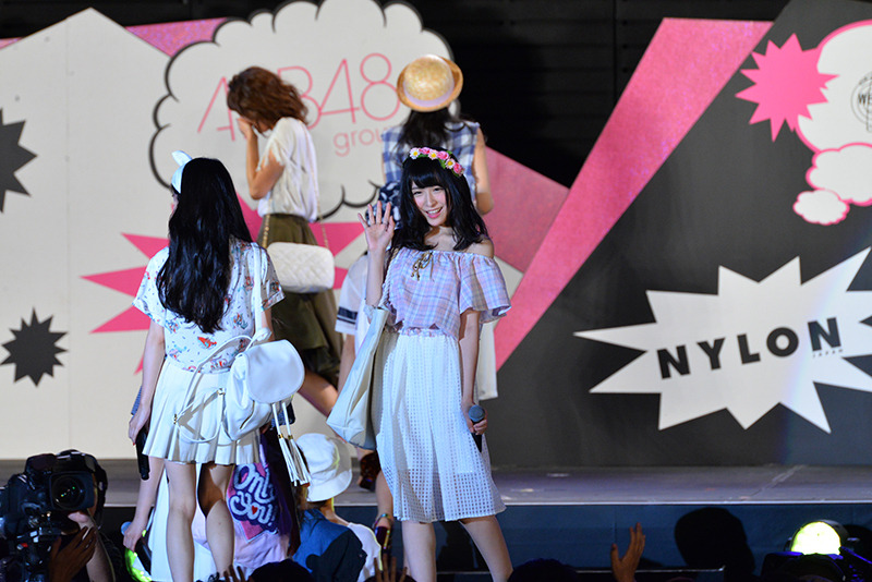イベントに登場したAKB48メンバー