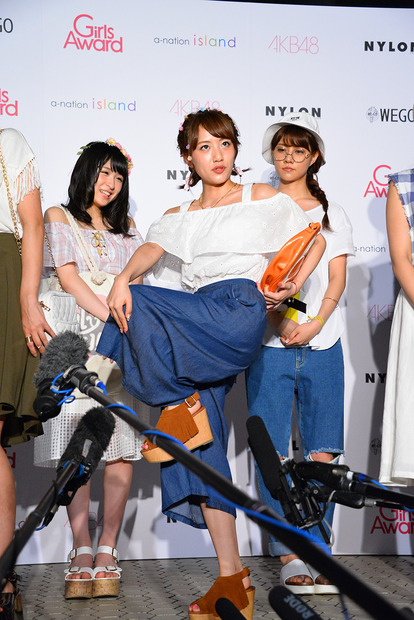 イベントに登場したAKB48メンバー