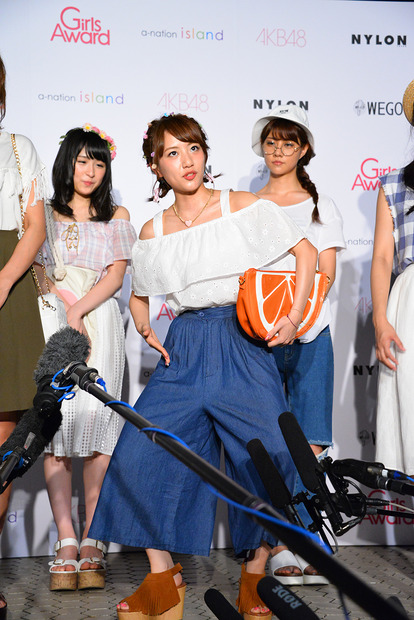 イベントに登場したAKB48メンバー